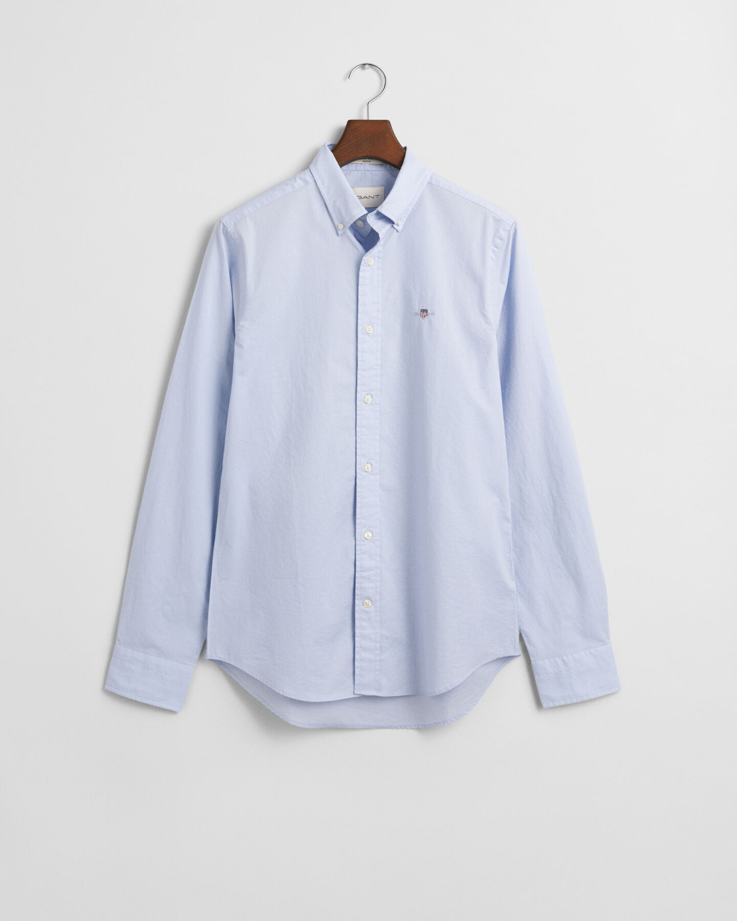 Slim fit klassisk poplin-skjorte