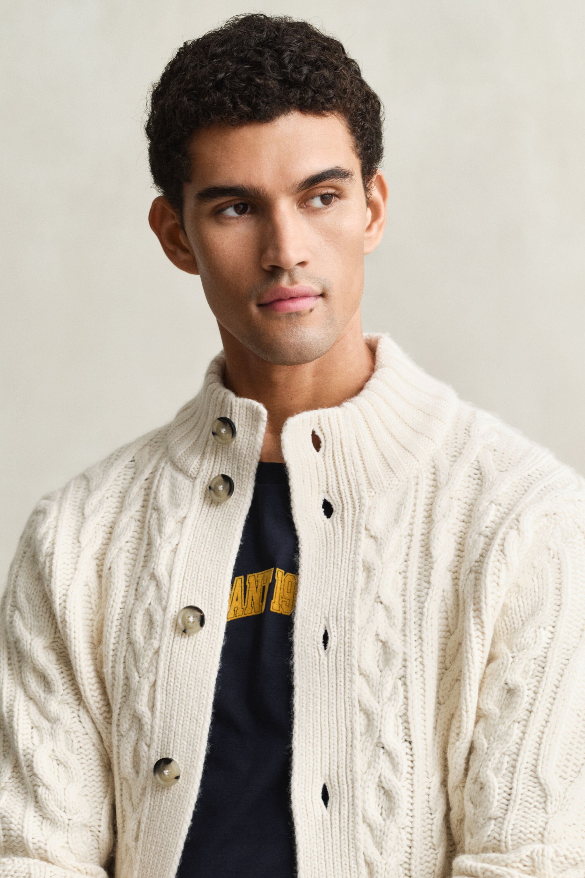 Kabelstrikket cardigan