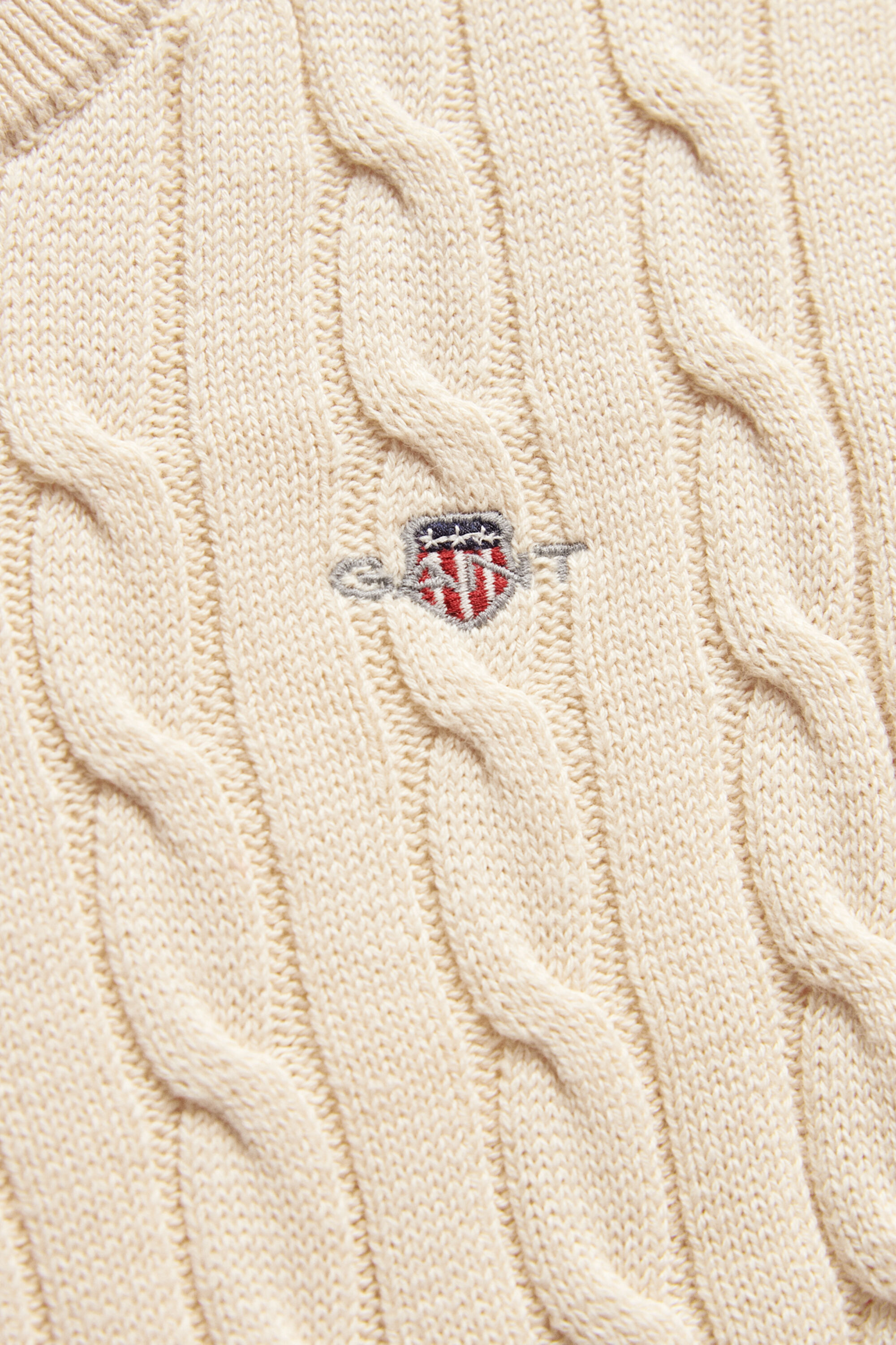 Boys Shield kabelstrikket sweater