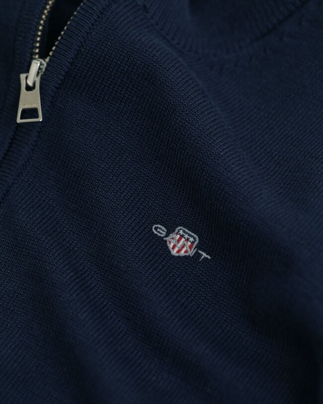 Teens afslappet cardigan i bomuld