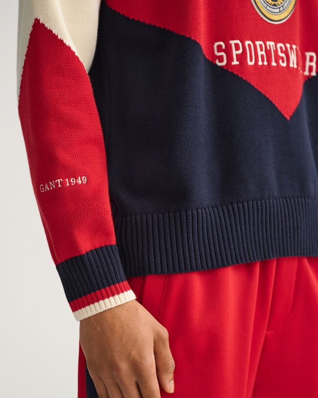 Crest Shield sweater med crewneck