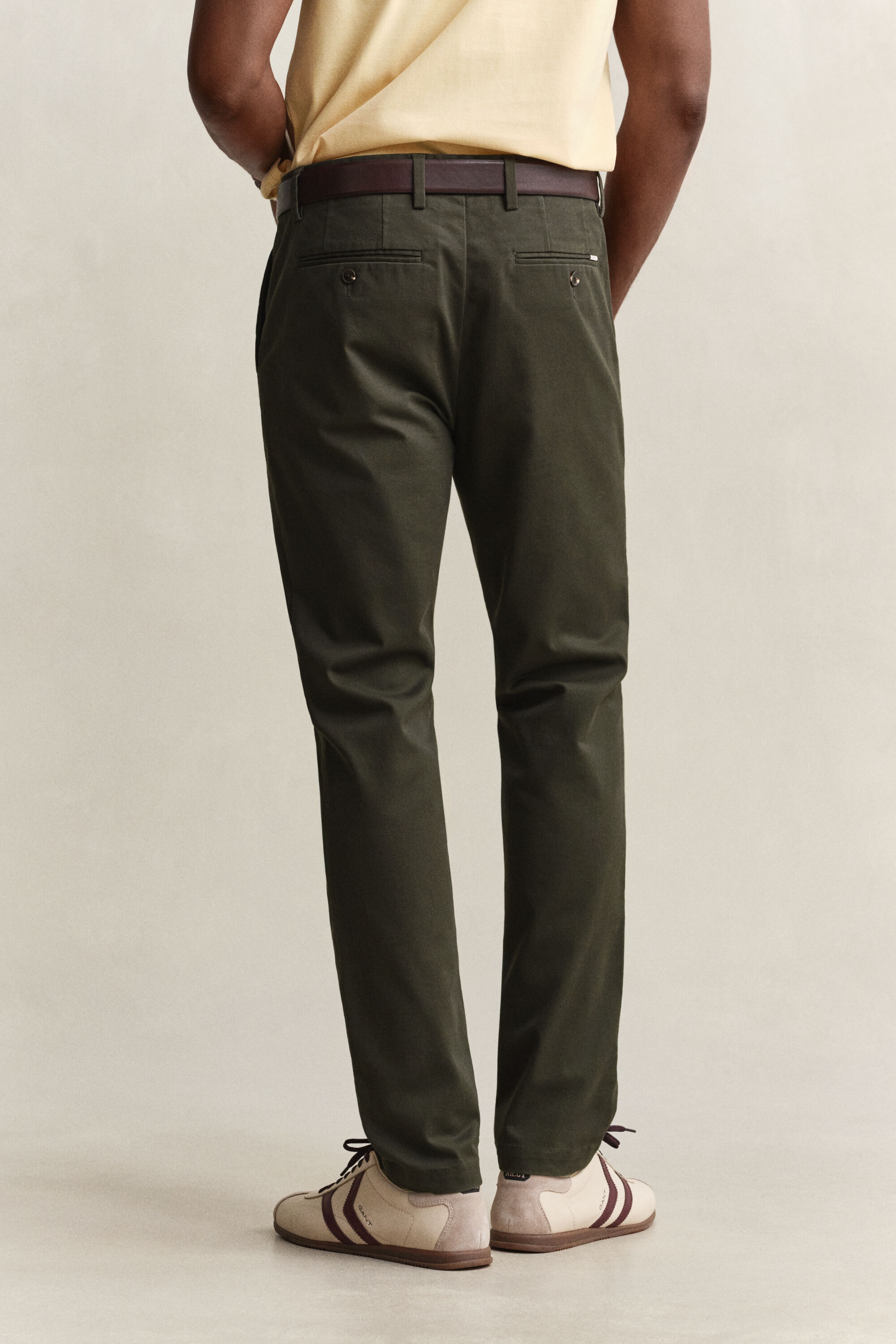 Slim fit smarte chinobukser