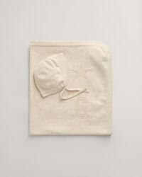 Baby gavesæt med tæppe og beanie