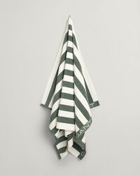 Blokstribet strandhåndklæde
