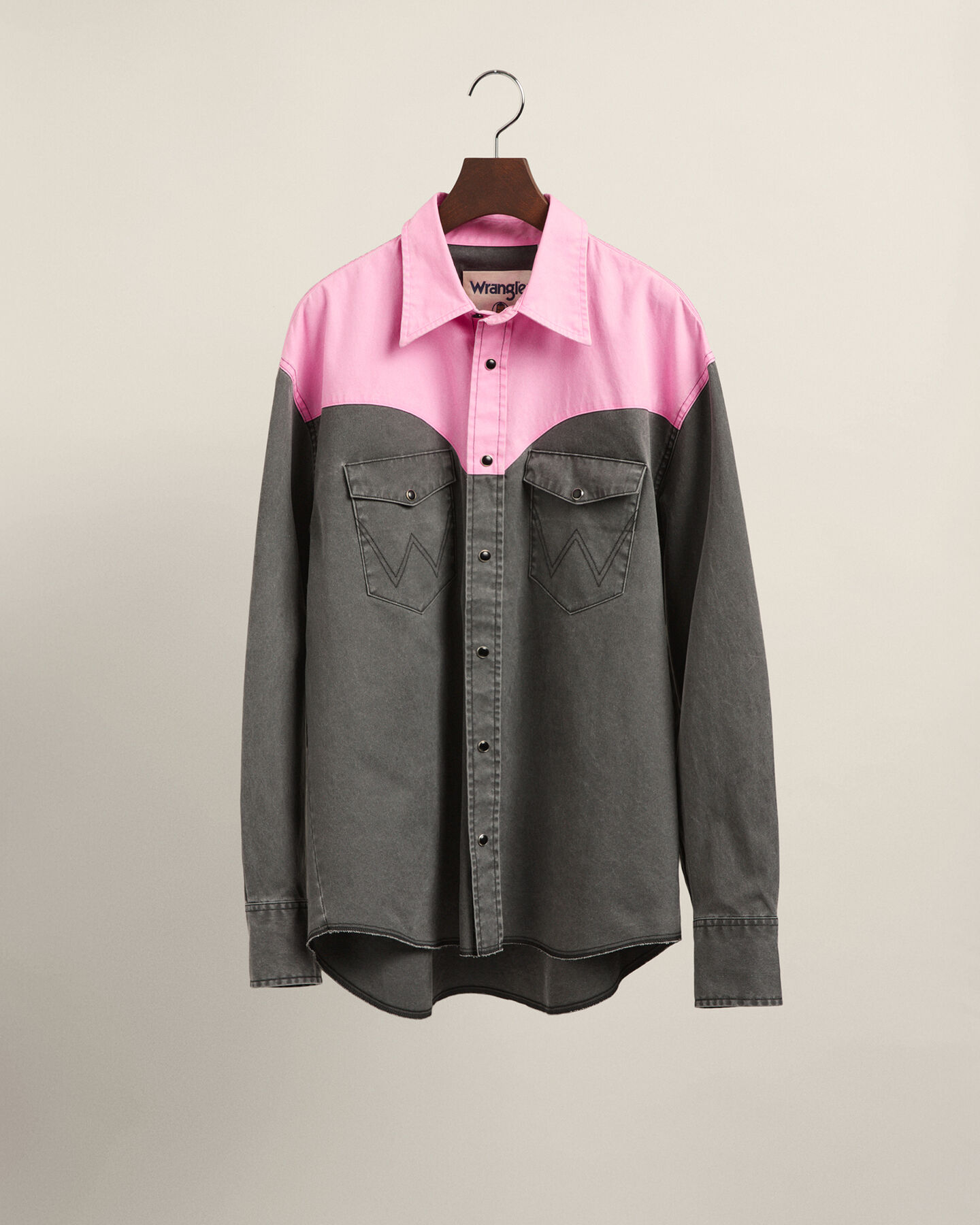 Wrangler x GANT Relaxed fit Neon Western skjorte