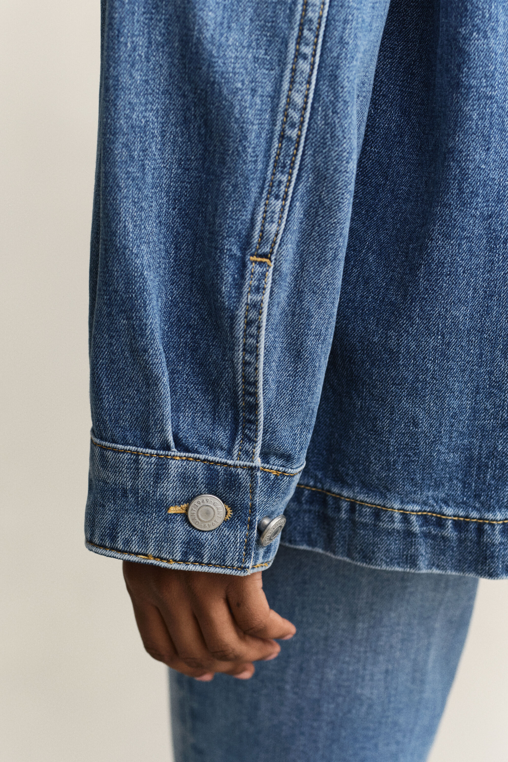 Decker jakke i denim