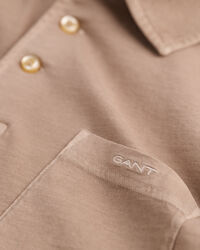 Sunfaded jersey poloskjorte