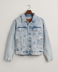Denim trucker-jakke