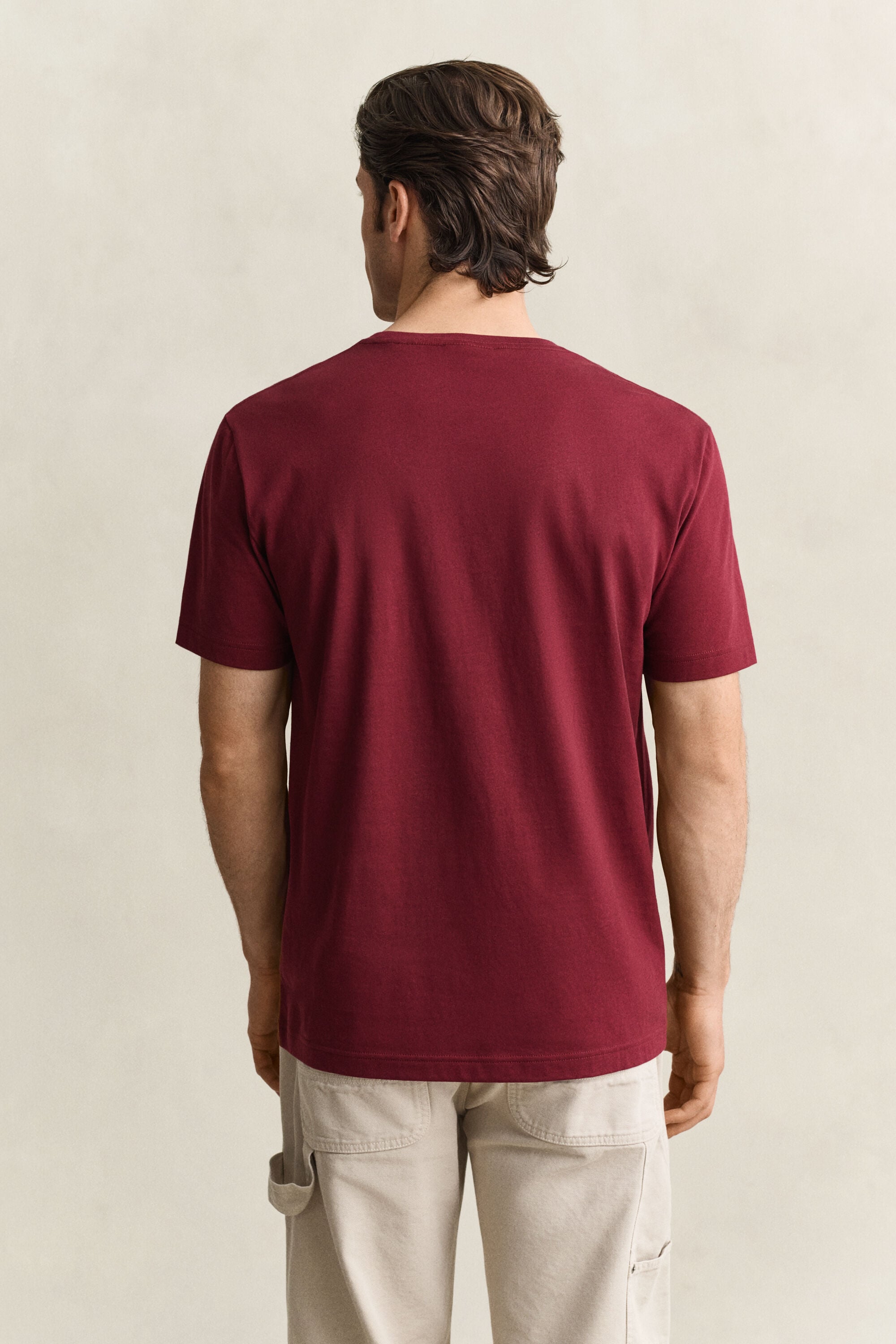 Regular T-shirt med skjold