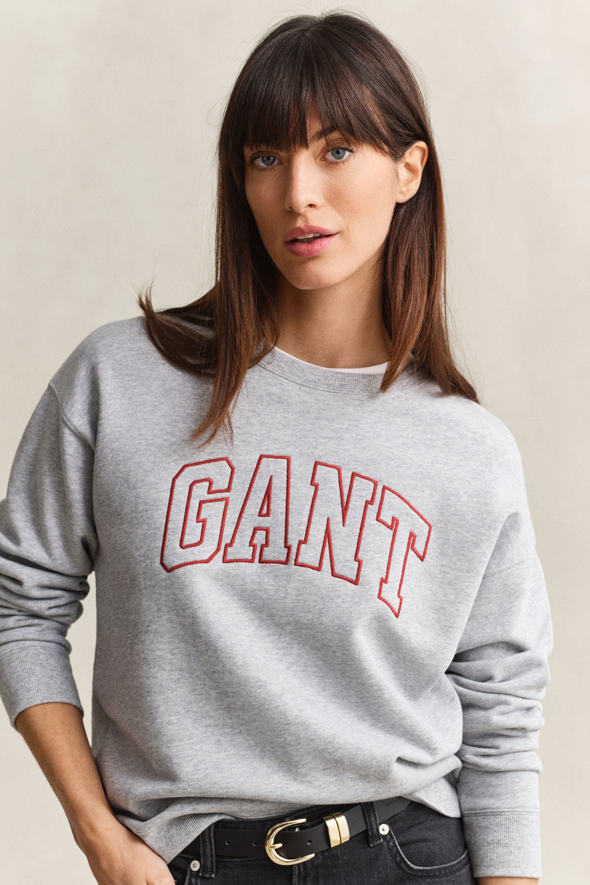 Sweatshirt med grafik