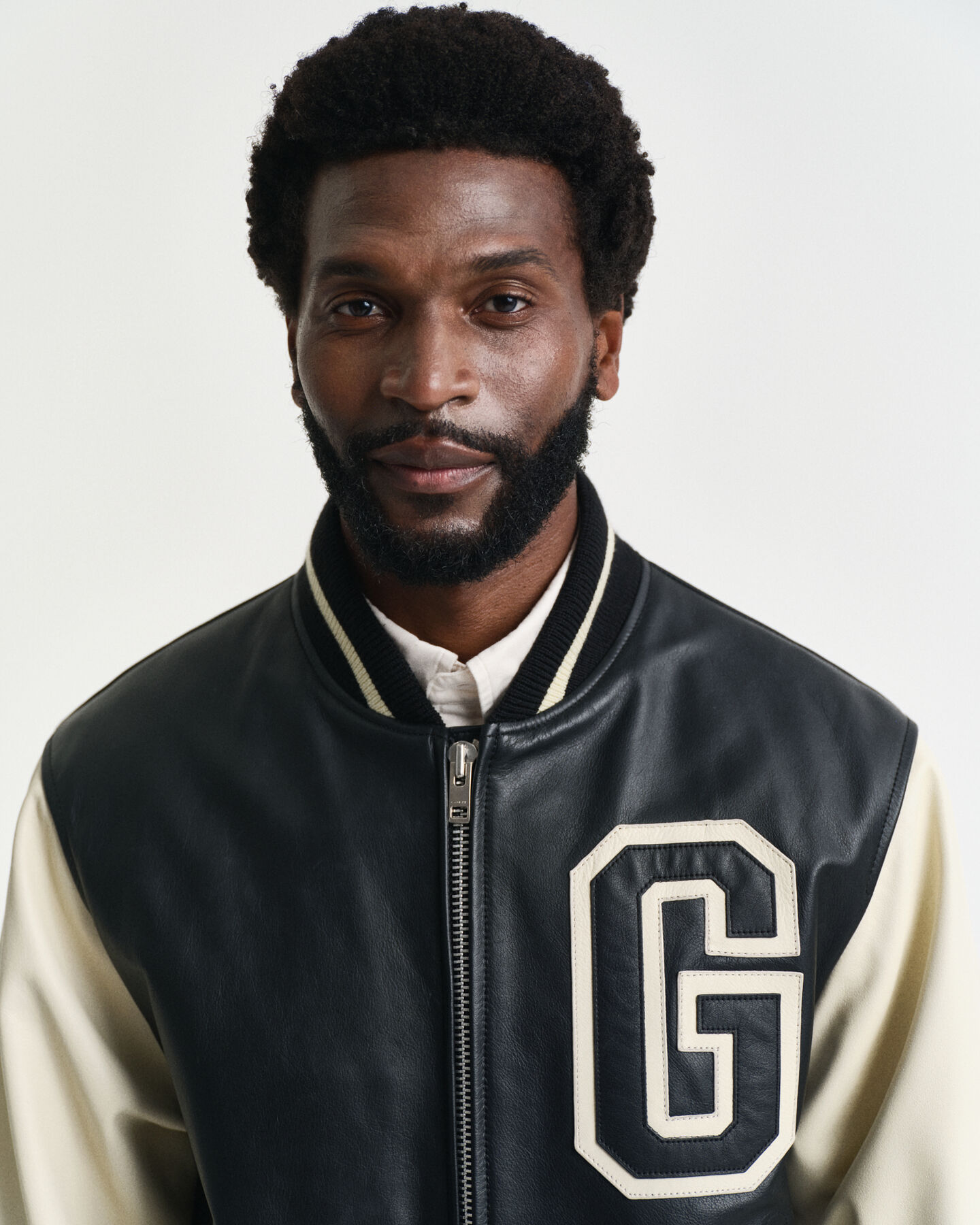 GANT Varsity Jacket af læder