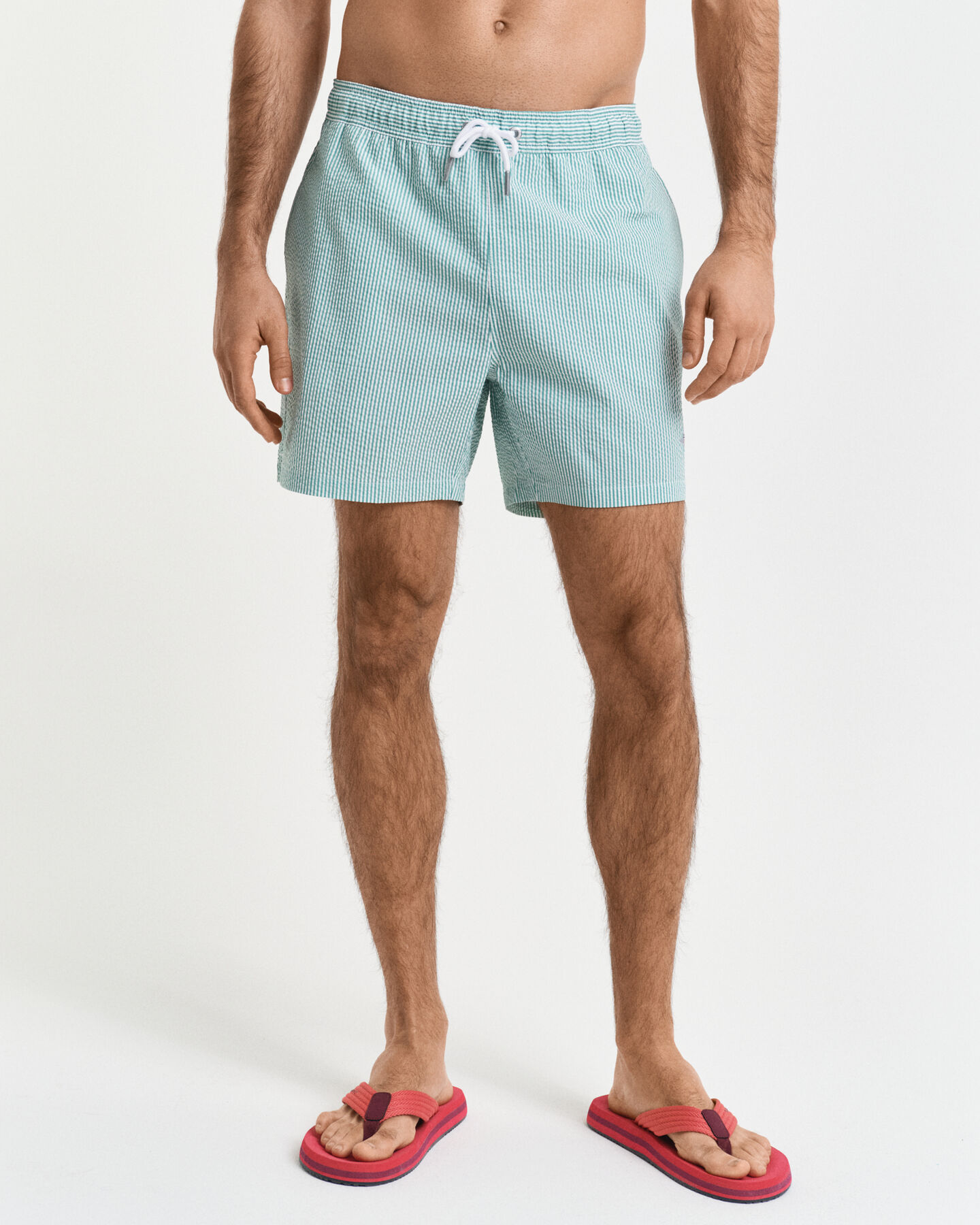 Seersucker badeshorts