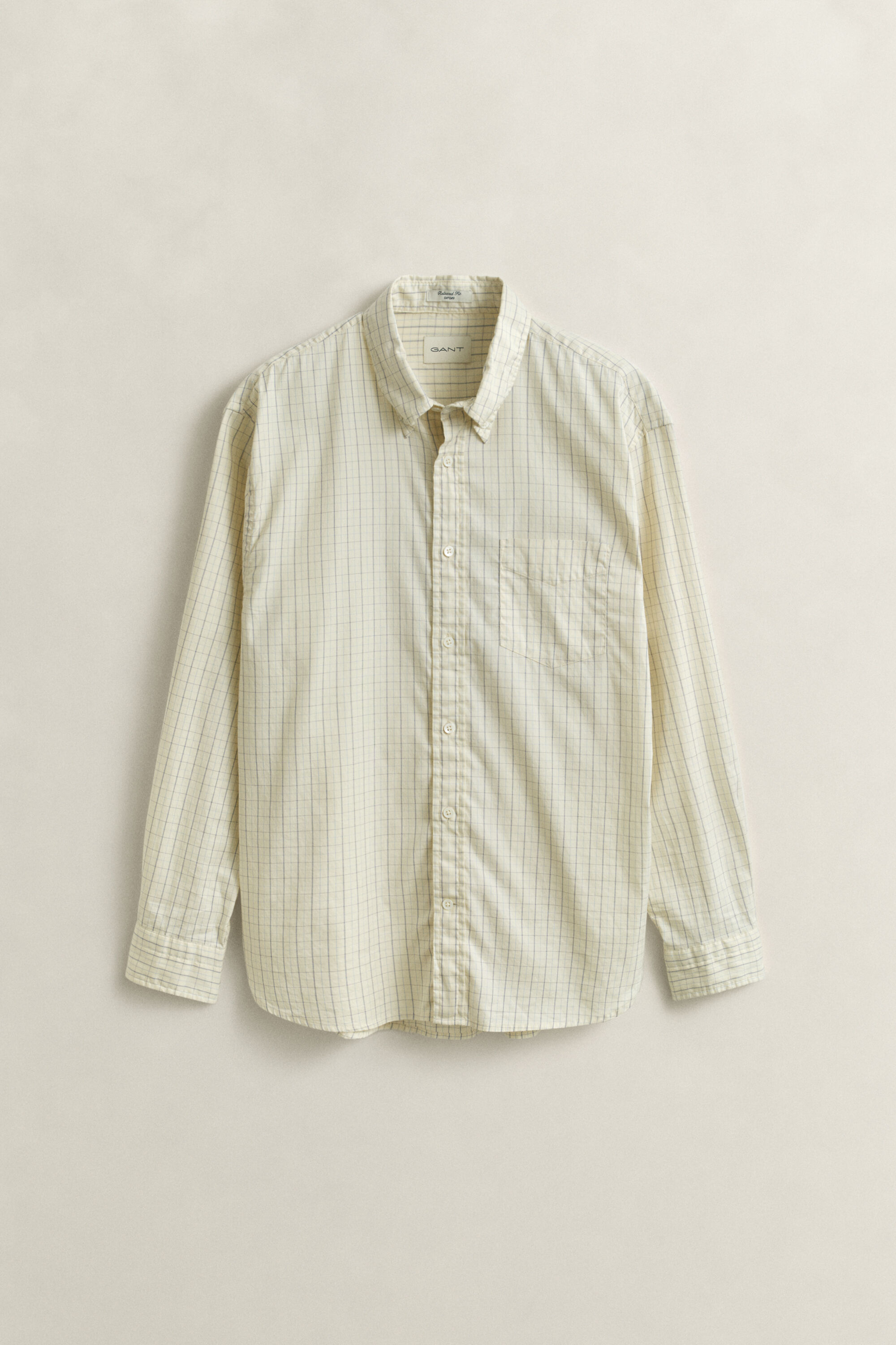 Relaxed fit Dreamy Oxford skjorte med tern