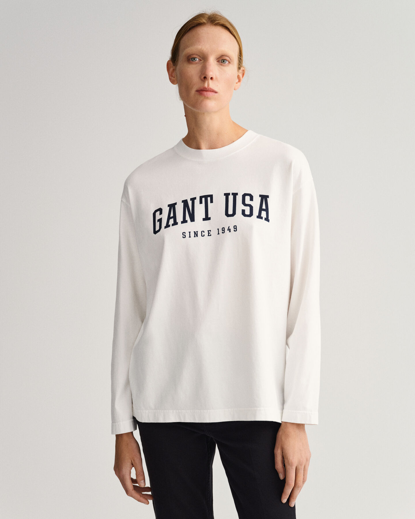 USA Graphic langærmet T-shirt