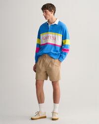 Relaxed fit shorts med læg