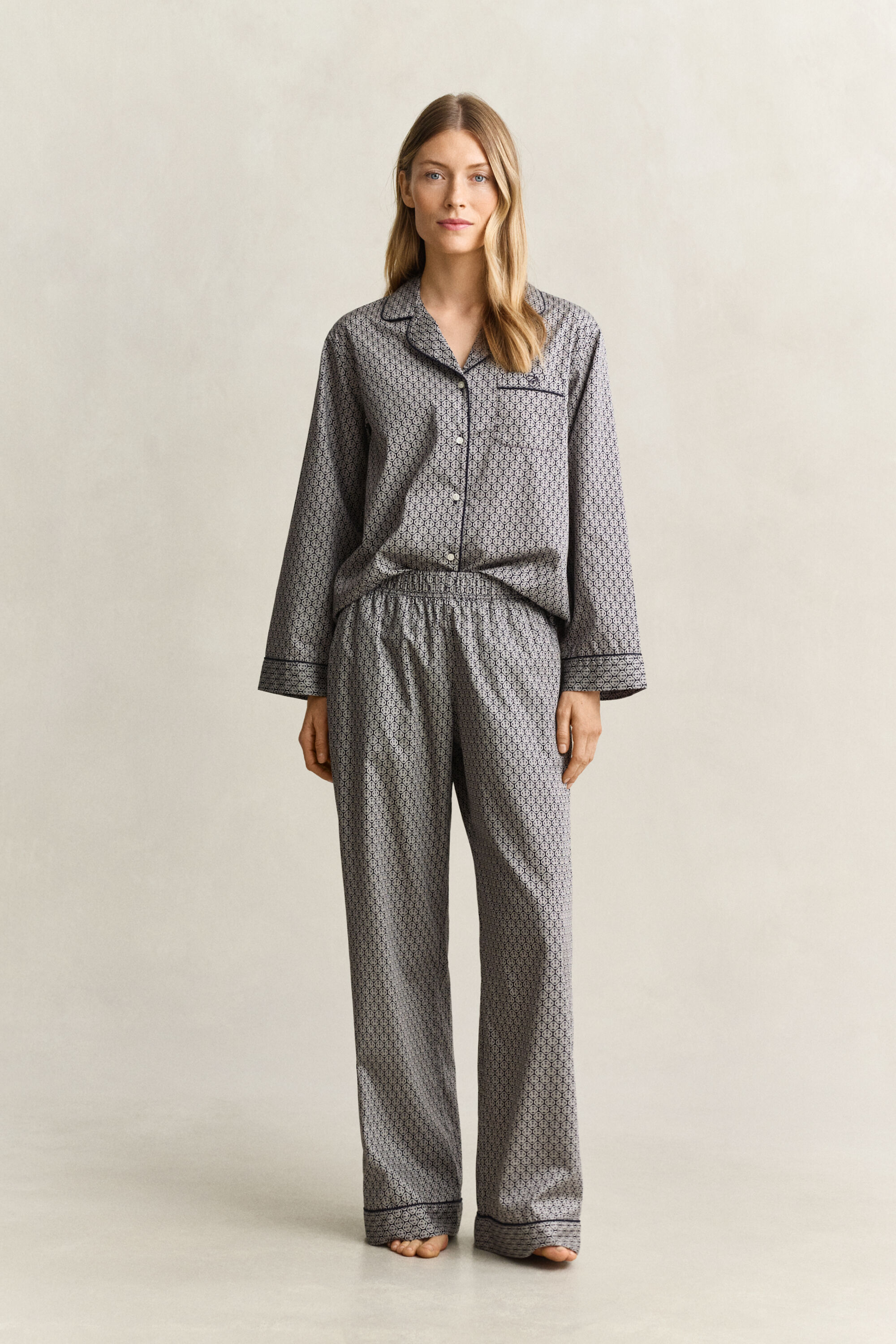 Pyjamassæt med print