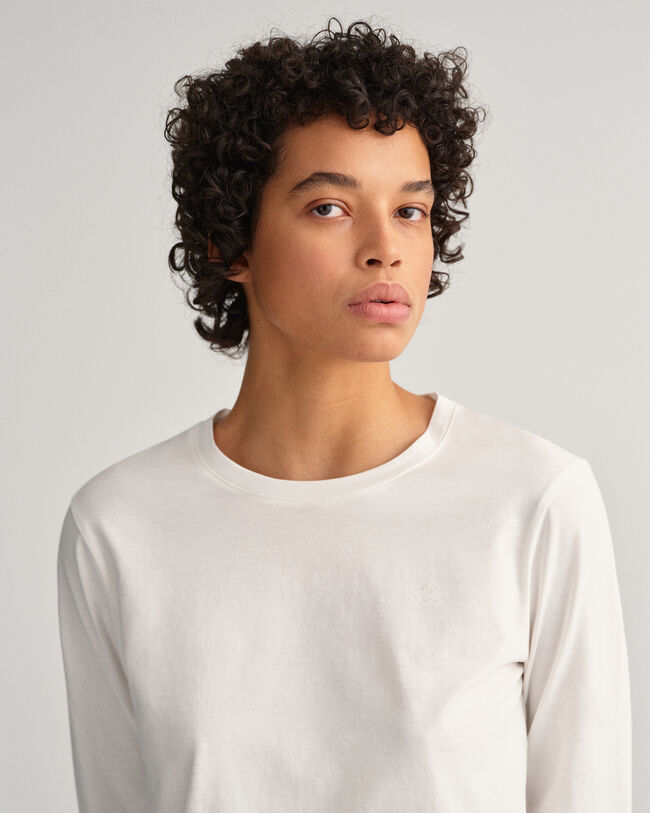 Original lang&aelig;rmet T-shirt