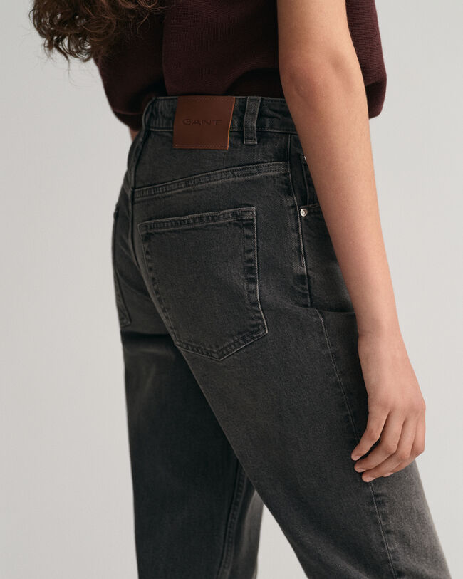 Korte jeans med lige ben