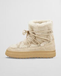 Snowhill mellemhøje støvler med snørebånd