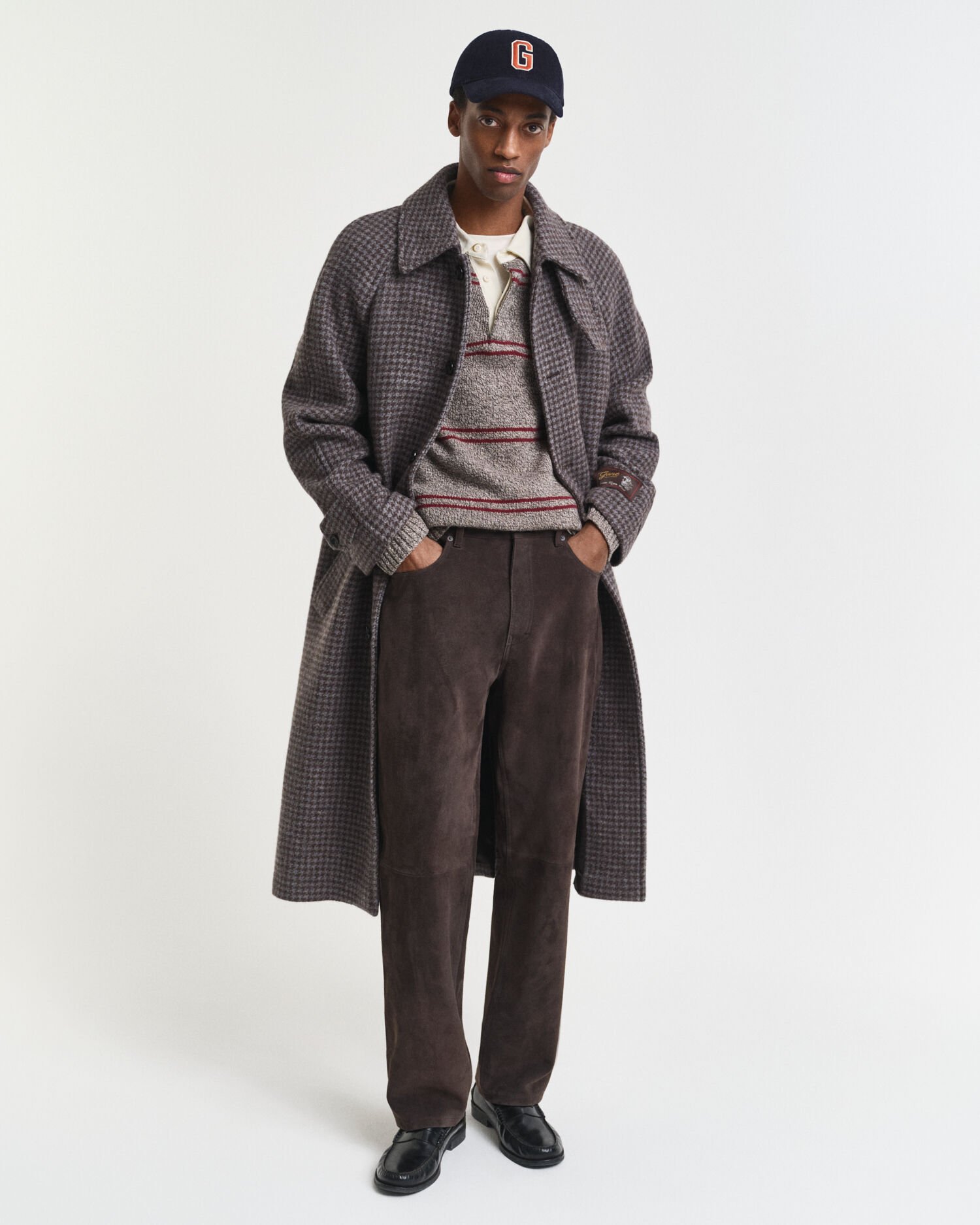 Straight fit jeans i ruskind