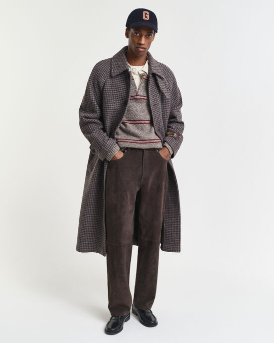 Straight fit jeans i ruskind