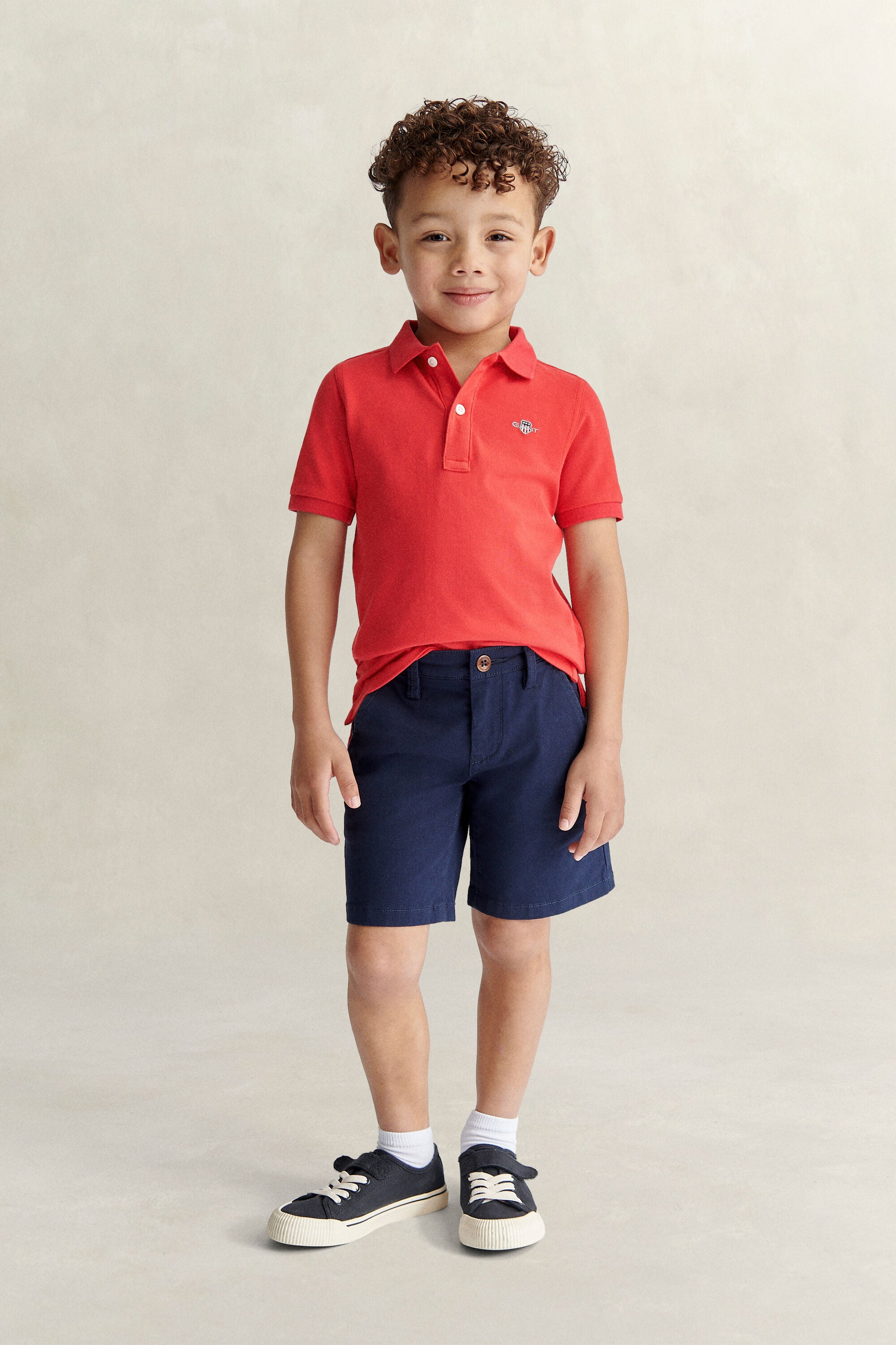 Kids Shield piqué poloskjorte