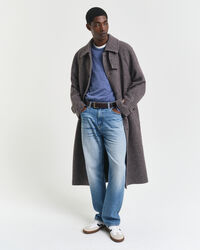 Crewneck sweater af ekstra fin merinould