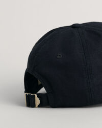 Graphic cap af bomuldstwill