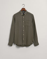 Regular fit garment-dyed h&oslash;rskjorte