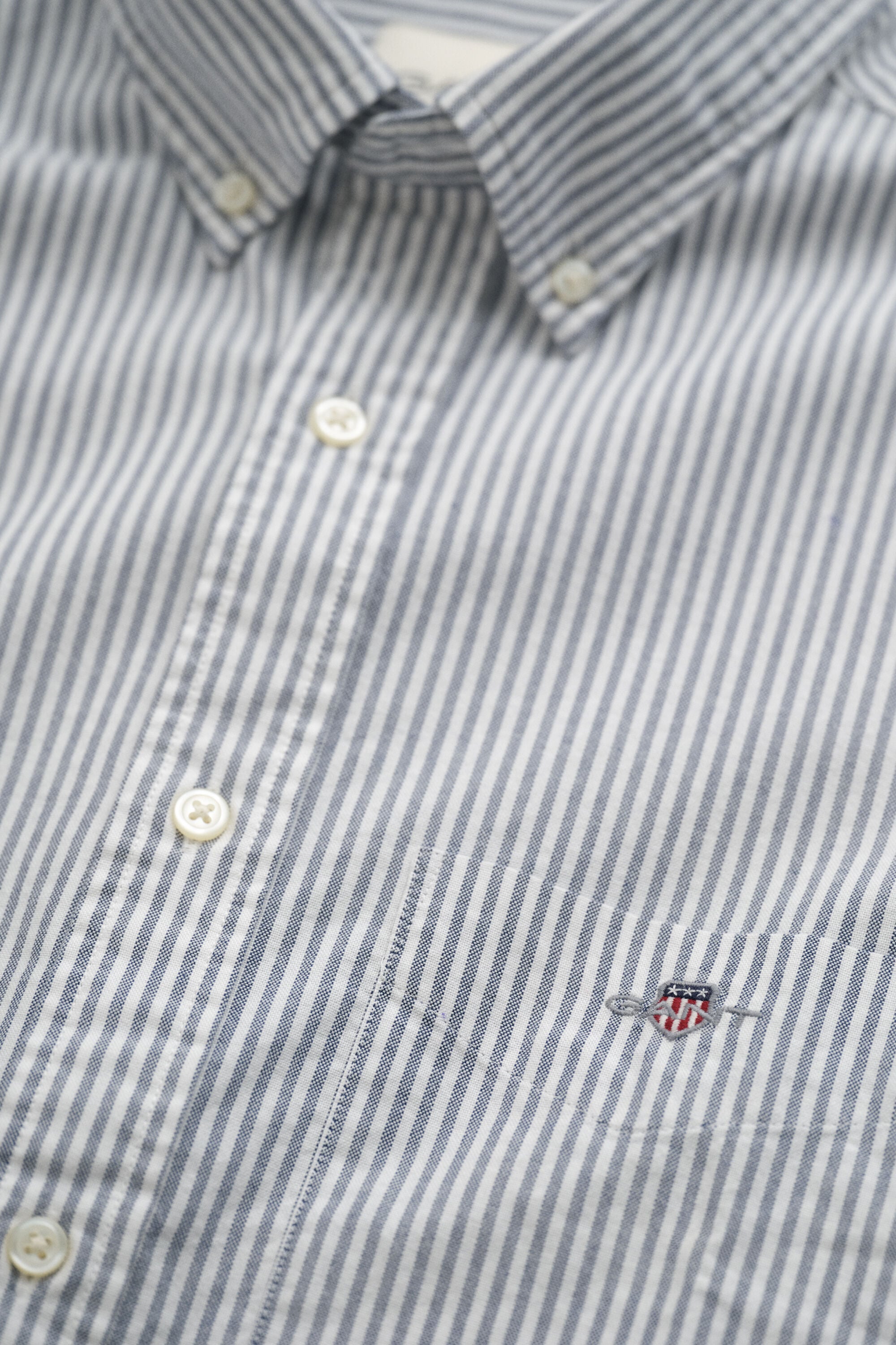 Classic Regular Oxford skjorte med striber