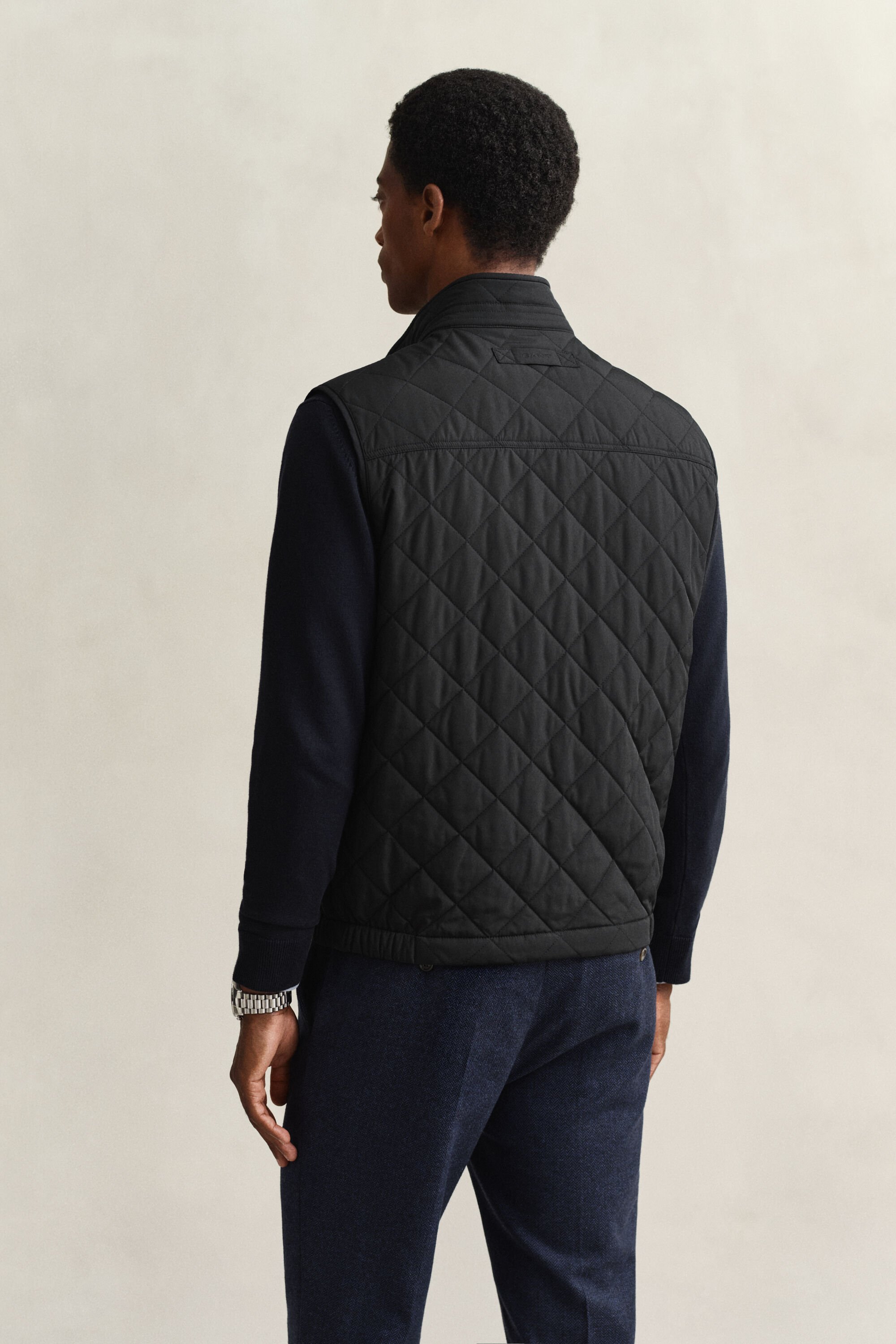 Quiltet Windcheater vest