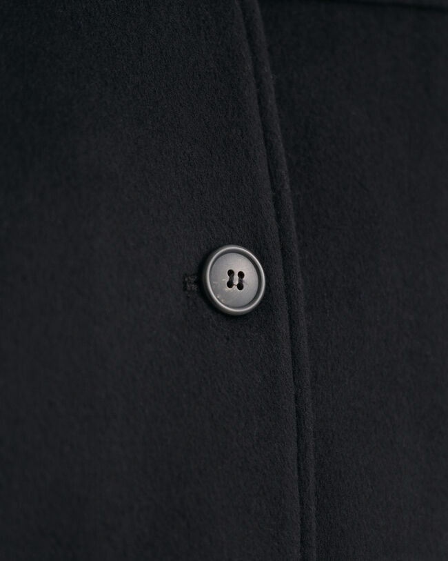 Kort jakke af uldblanding