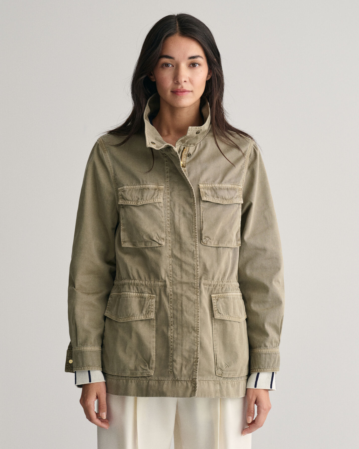 Garment-Dyed feltjakke