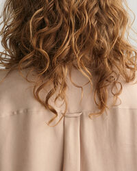 Relaxed fit skjorte med flaplommer