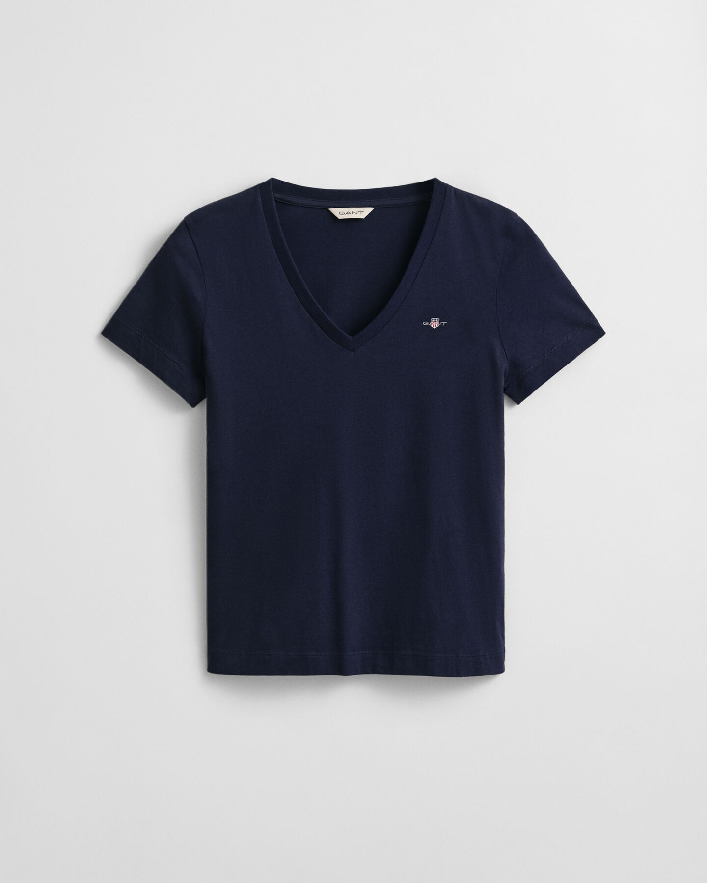 Shield T-shirt med V-hals