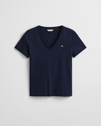 Shield T-shirt med V-hals