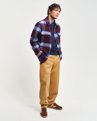 Pr&aelig;get sweatshirt med crewneck