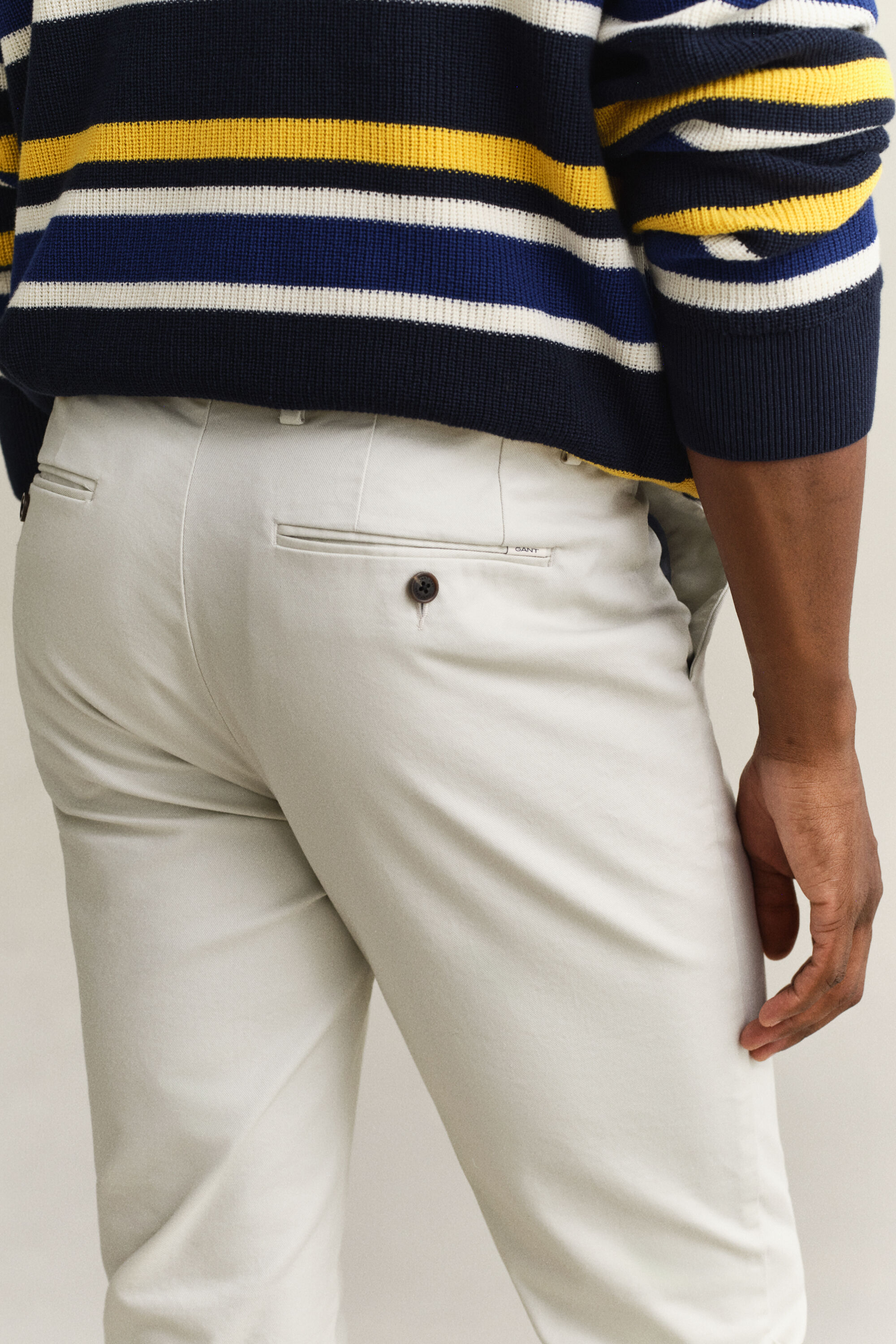 Slim fit smarte chinobukser