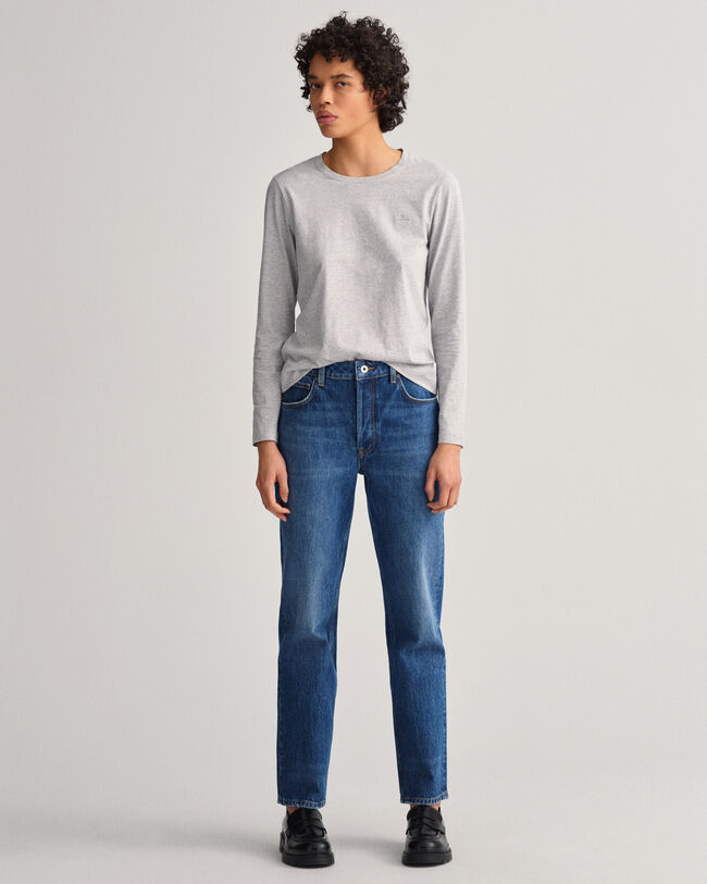 Original lang&aelig;rmet T-shirt