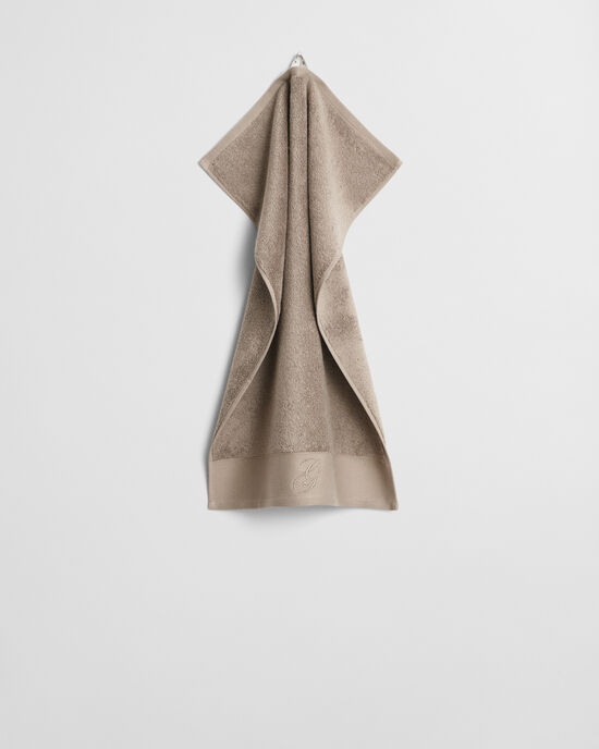 Broderet håndklæde 30X50