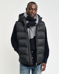 Strikket stribet halstørklæde