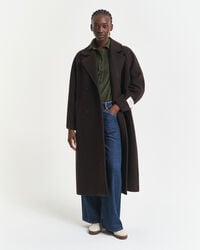 Regular fit skjorte af jernbanefløjl