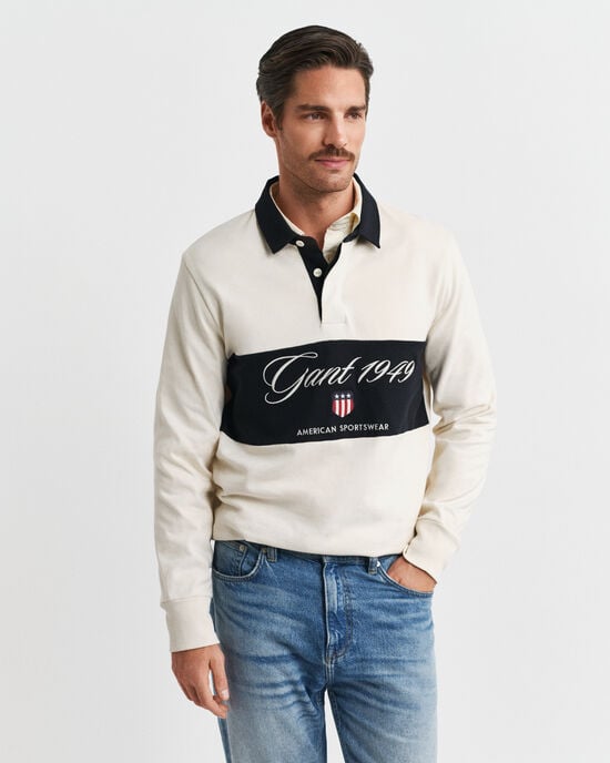 Heavy Rugger med farveblokke