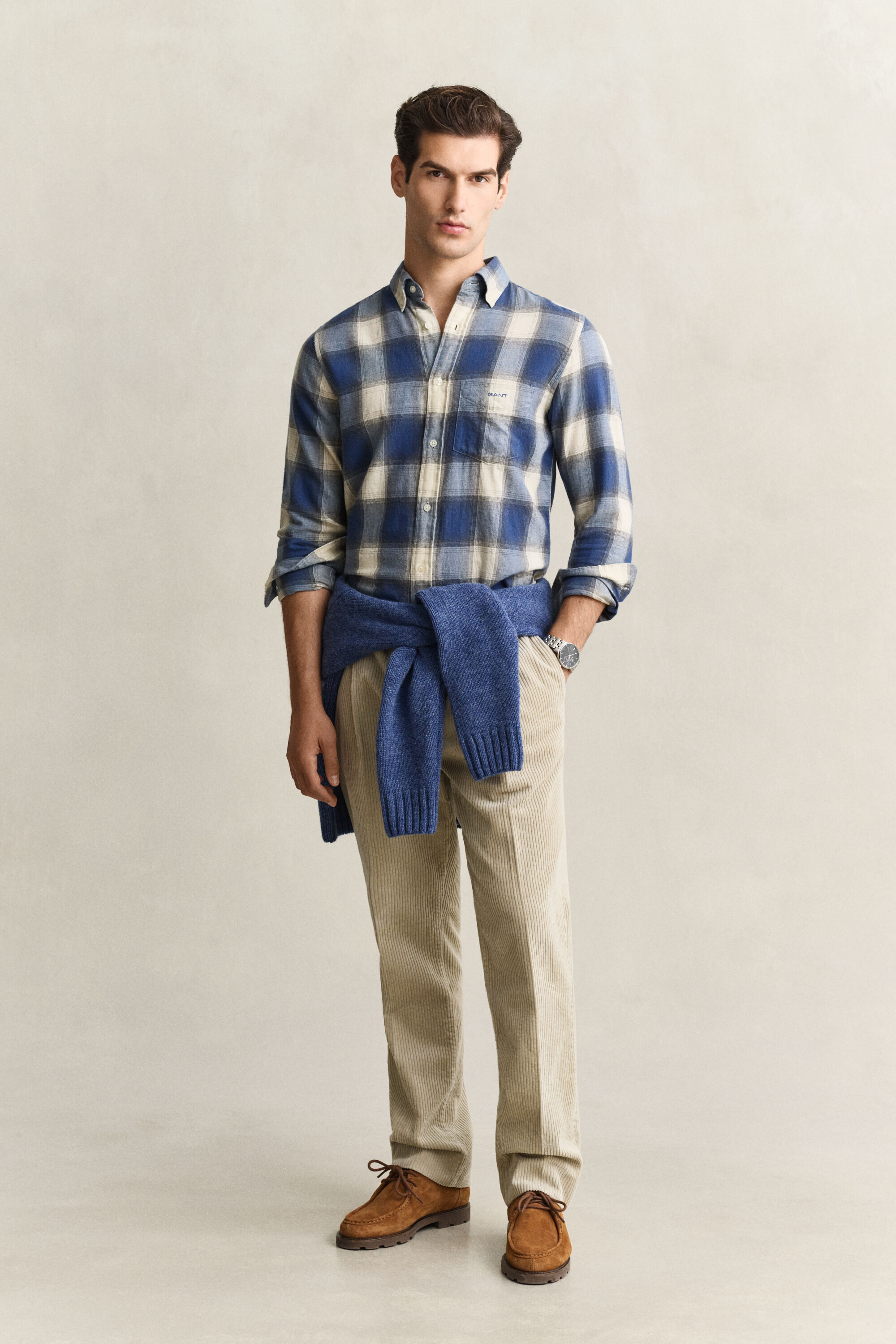 Ternet Windblown flannelskjorte