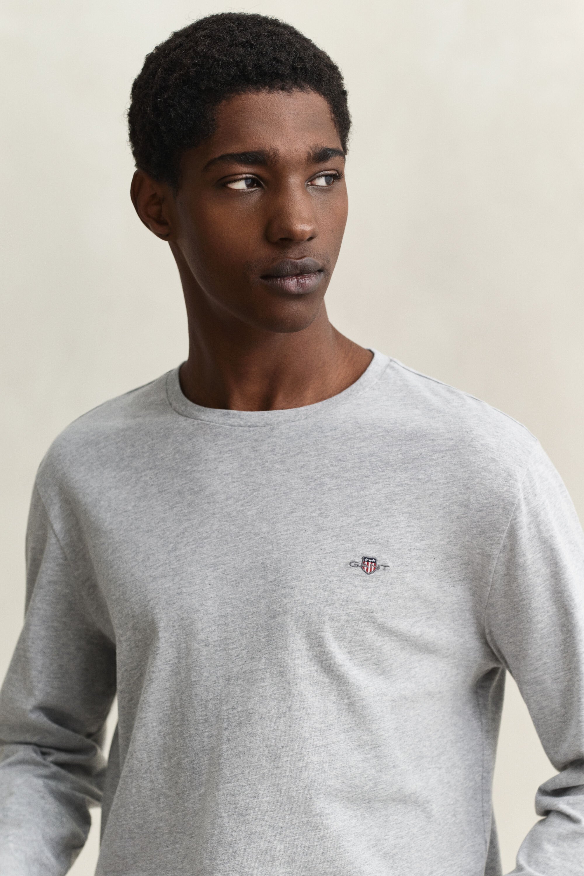 Shield T-shirt med lange ærmer