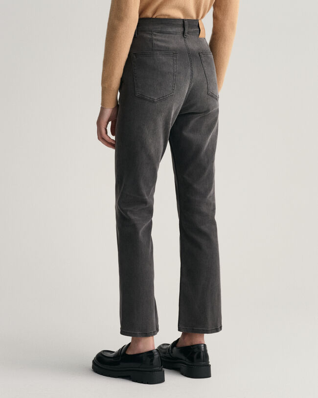 Korte jeans med svaj