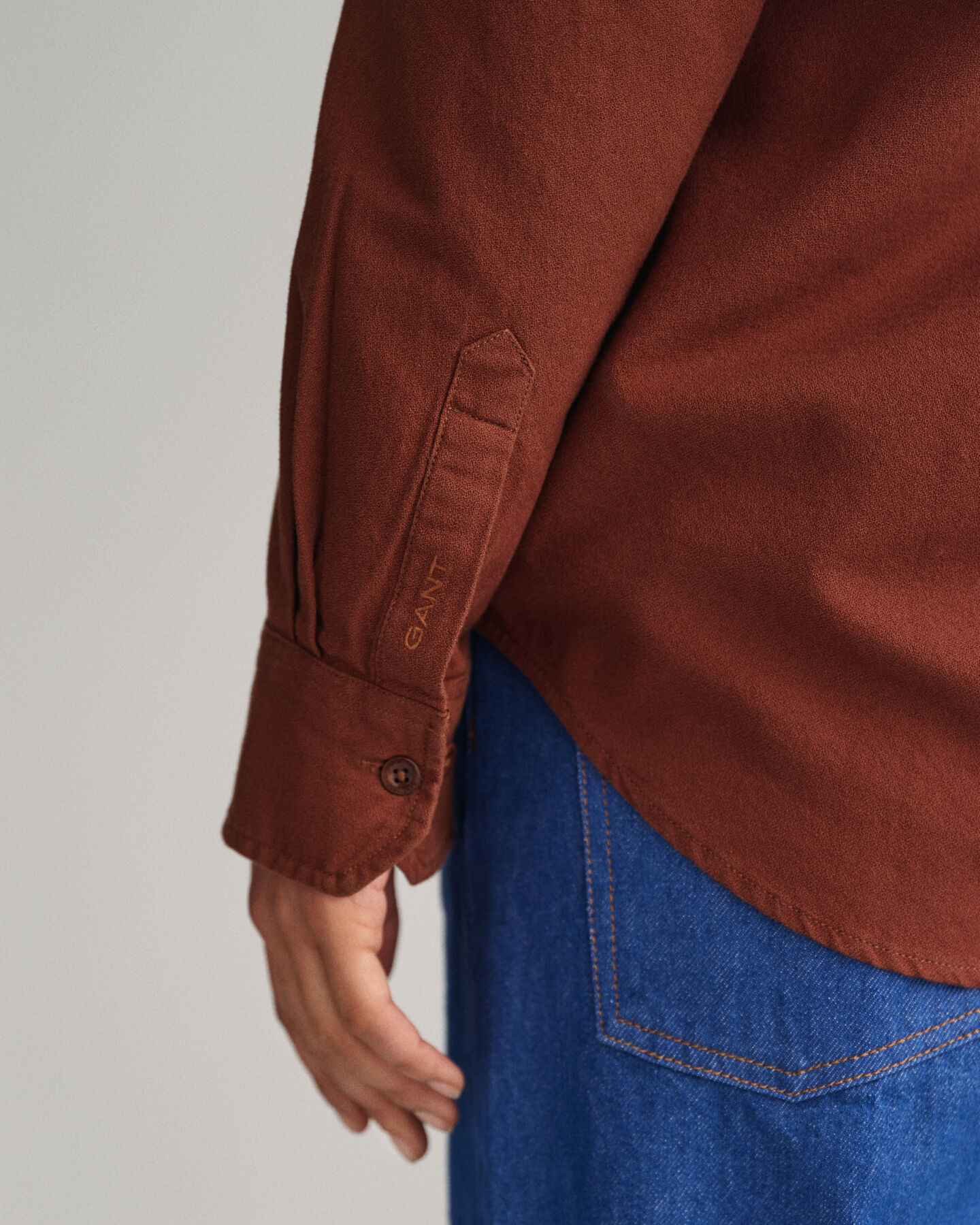 Relaxed fit utility-skjorte