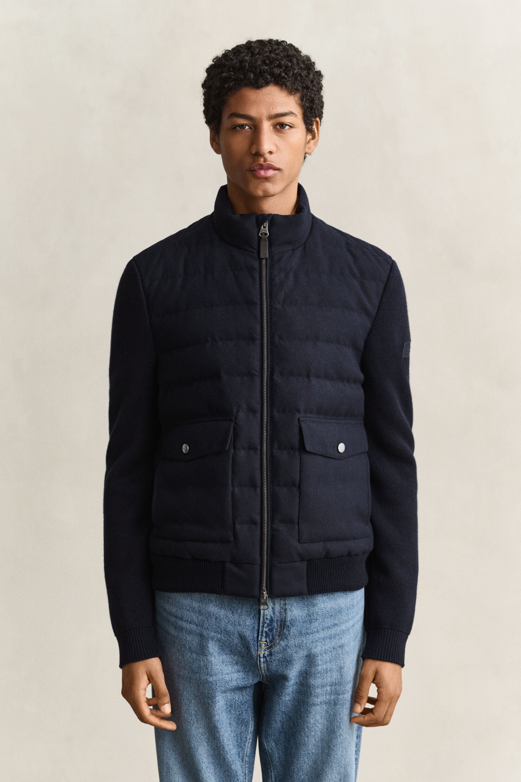 Hybrid isoleret flanneljakke