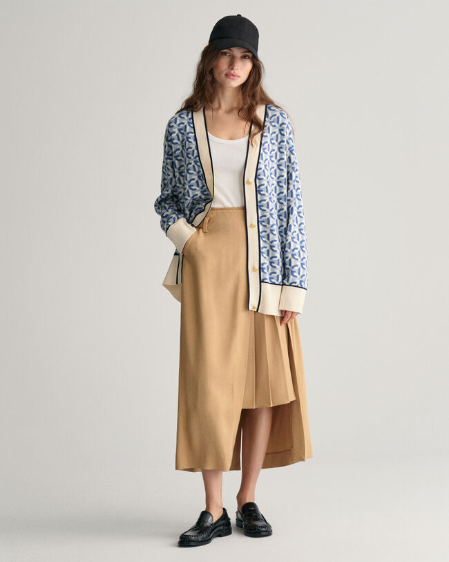 Jacquard G strikket cardigan