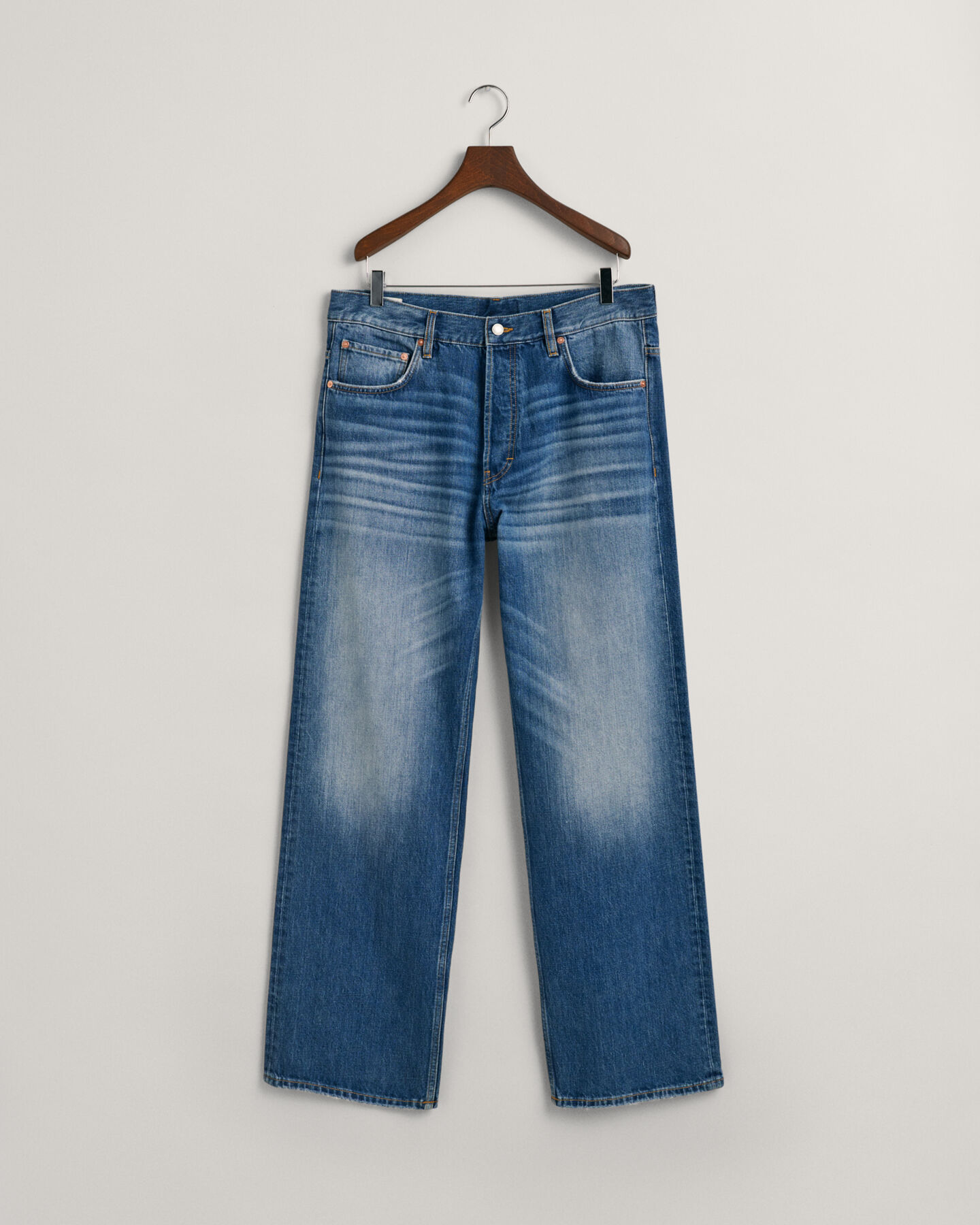 Loose Fit jeans med vintage-vask